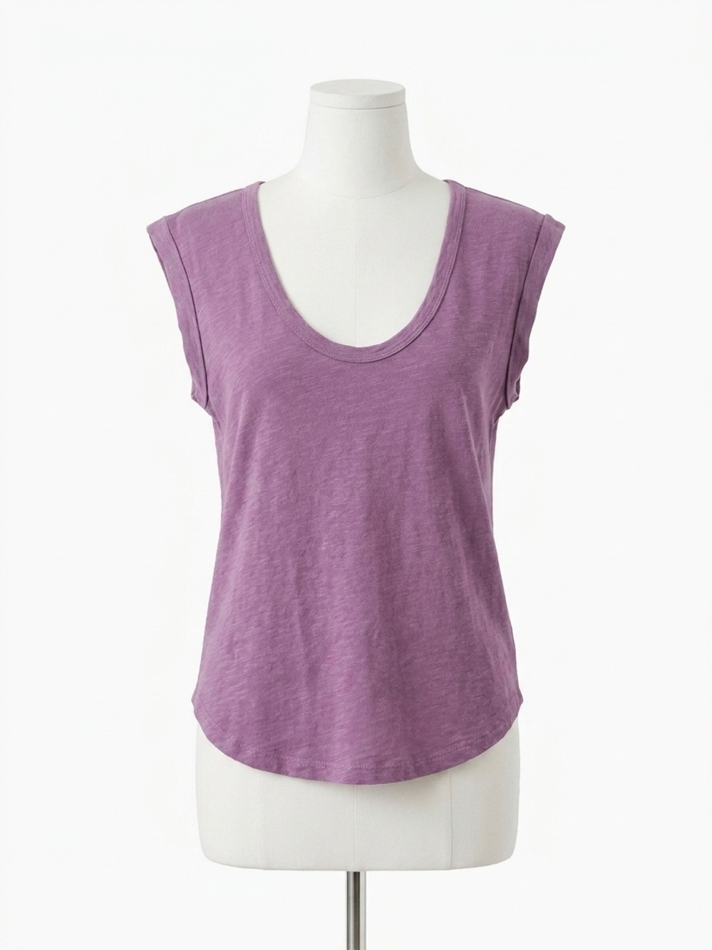 NEW BE COOL rhonnie cap sleeve top in purple
